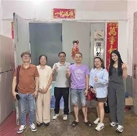 Cwsmer Lled-ddargludyddion Thai yn Ymweliadau â Thechnoleg Xiamen Qianyu Ar g...