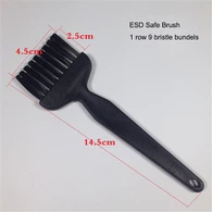 Brws Meddal Dargludol Mawr Diogel ESD